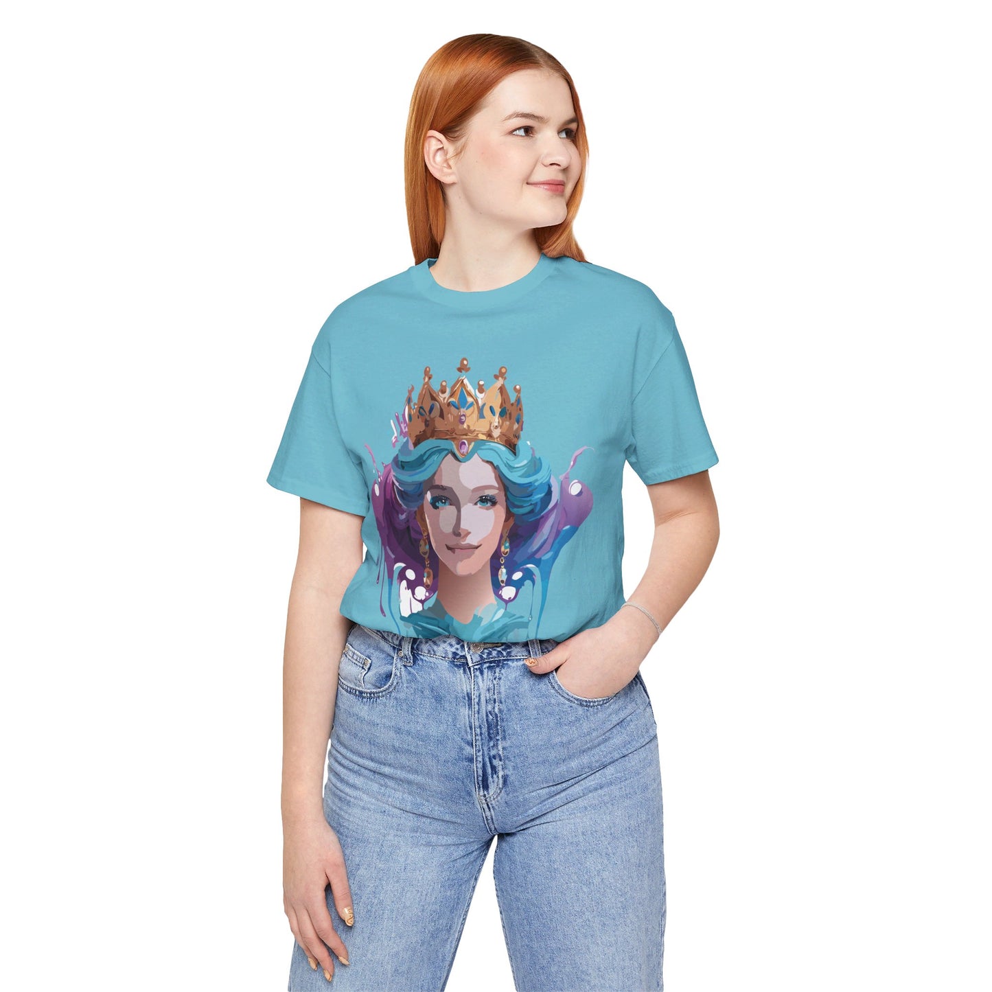 Natural Cotton Tee Shirt - Queen Collection