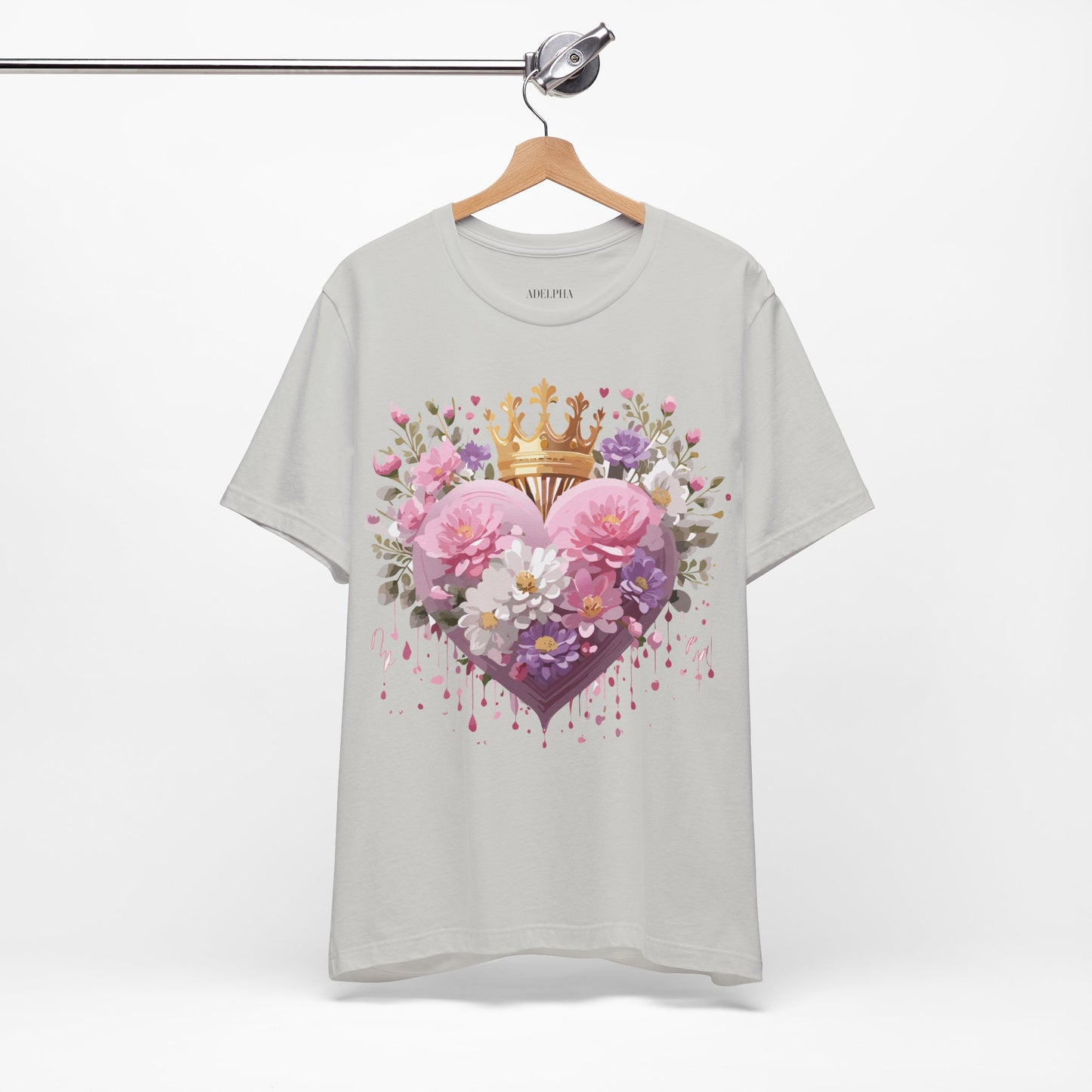 Natural Cotton Tee Shirt - Love story Collection