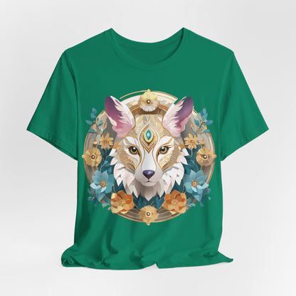 Natural Cotton Tee Shirt - Medallion Collection Printify