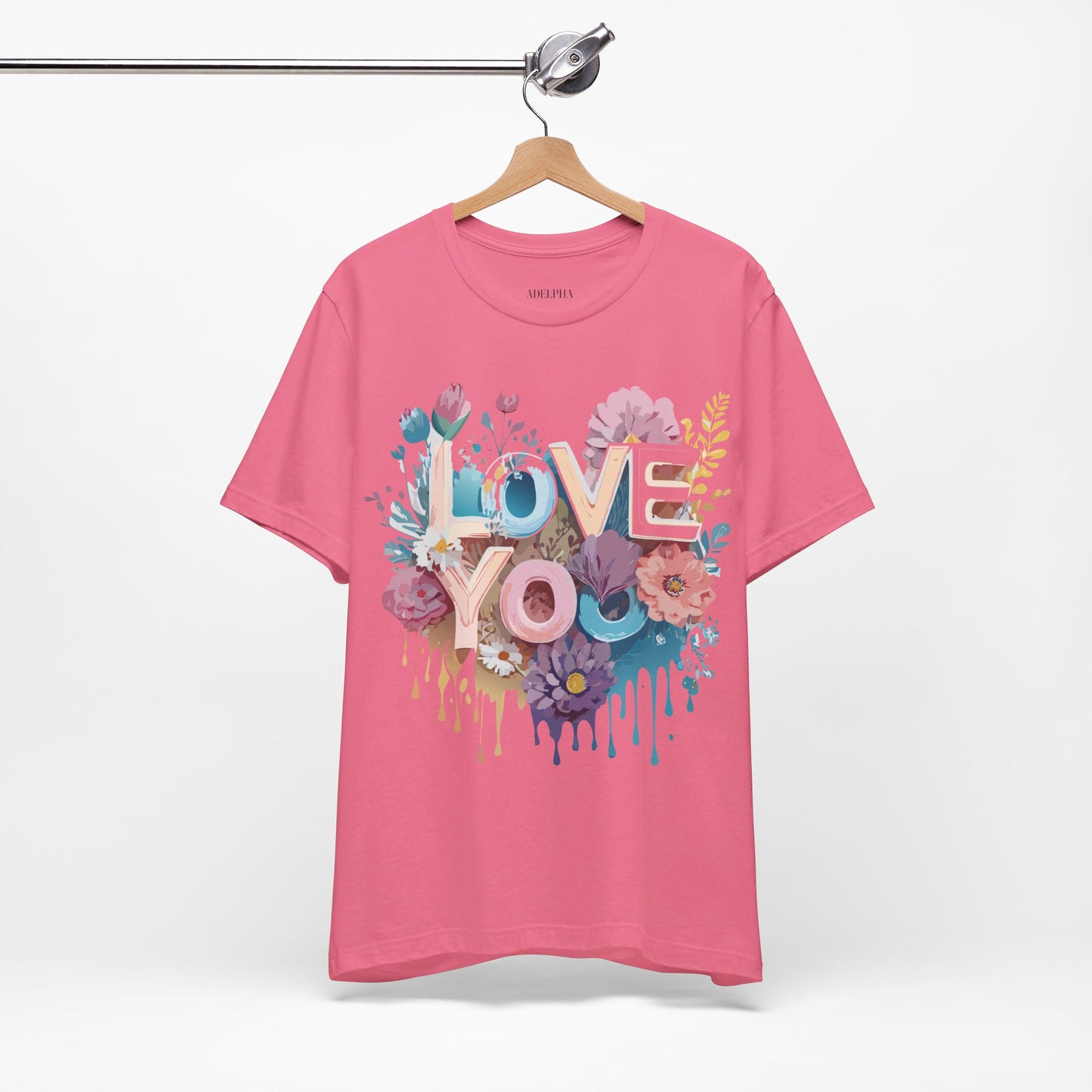 Natural Cotton Tee Shirt - Love story Collection