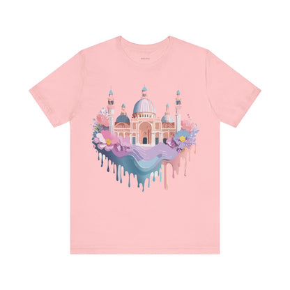 Natural Cotton Tee Shirt - Beautiful Places Collection - Venice Printify