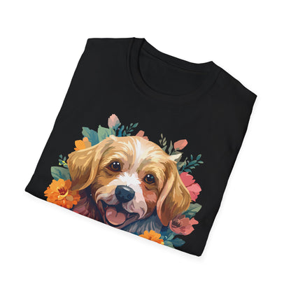 Dog Shirt Unisex Animal Tee Softstyle 64000 Gildan Cotton Tee