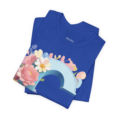 Natural Cotton Tee Shirt - Letters Collection - C Printify