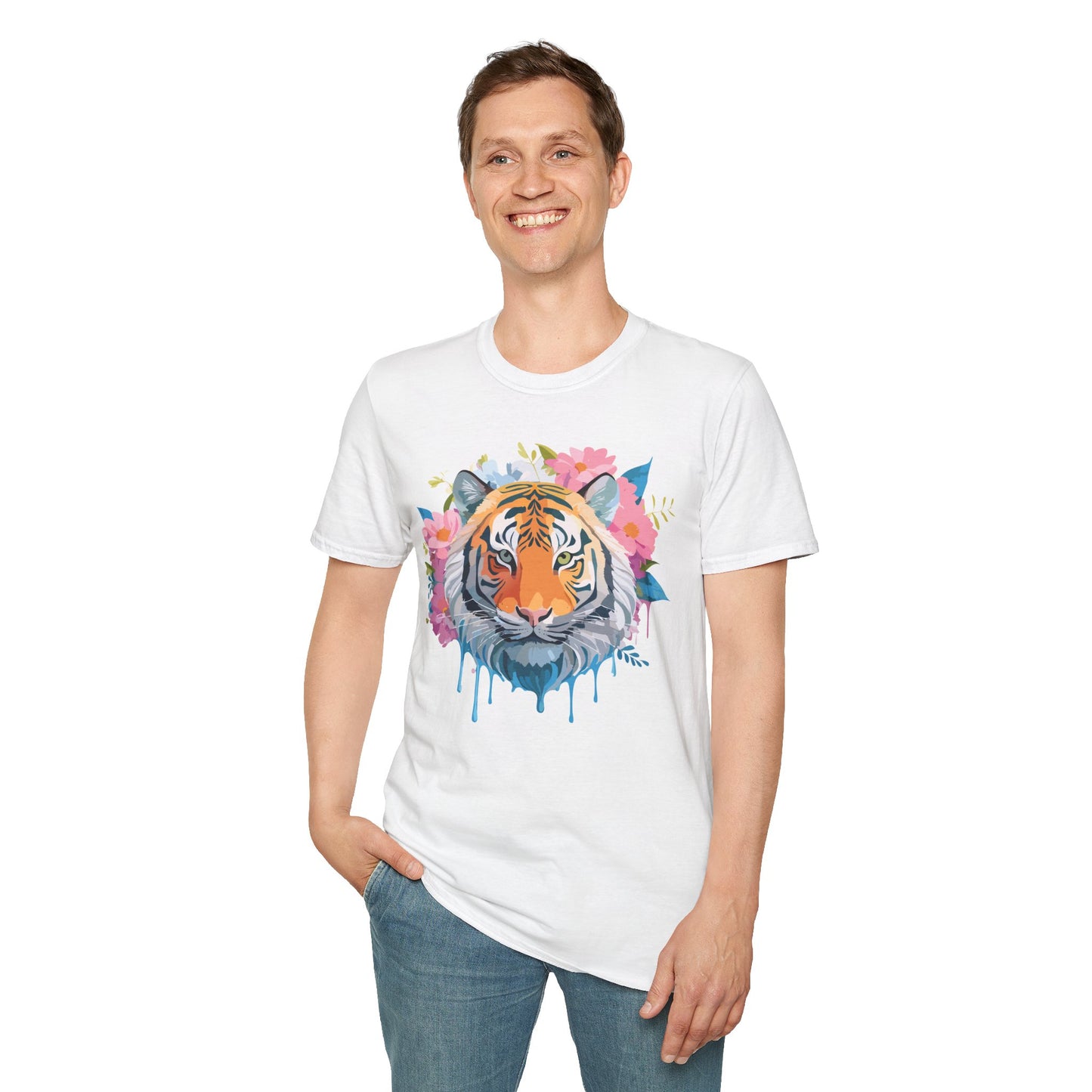 Tiger Shirt, Shirt with Tiger, Animal Tee, Shirt with Animals