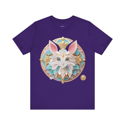 Natural Cotton Tee Shirt - Medallion Collection Printify