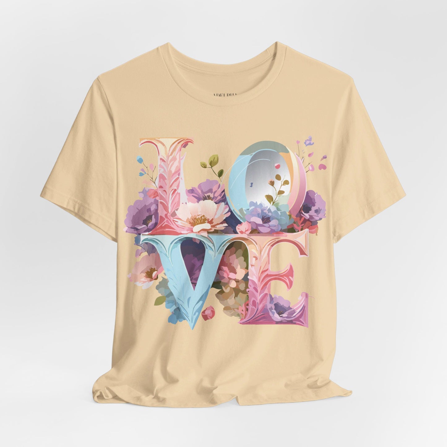 Natural Cotton Tee Shirt - Love story Collection