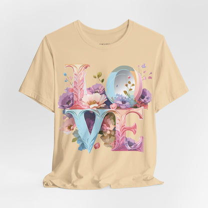 Natural Cotton Tee Shirt - Love story Collection Printify