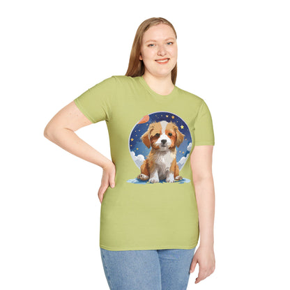 Dog Shirt Unisex Animal Tee Gildan Softstyle 64000 Short Sleeve Comfort