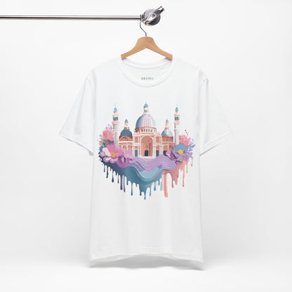 Natural Cotton Tee Shirt - Beautiful Places Collection - Venice Printify