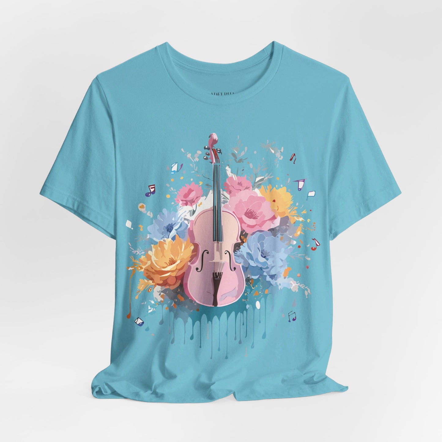 Natural Cotton Tee Shirt - Music collection