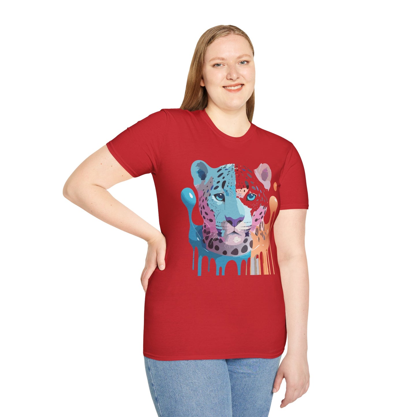 Cheetah Shirt, Shirt with Cheetah, Cheetah Tee, Shirt with Animals