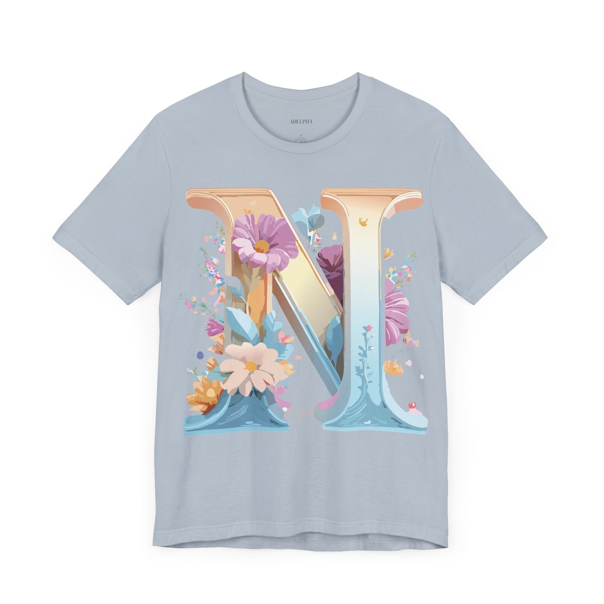 Letter Shirt, Letter N Shirt - ADELPHA