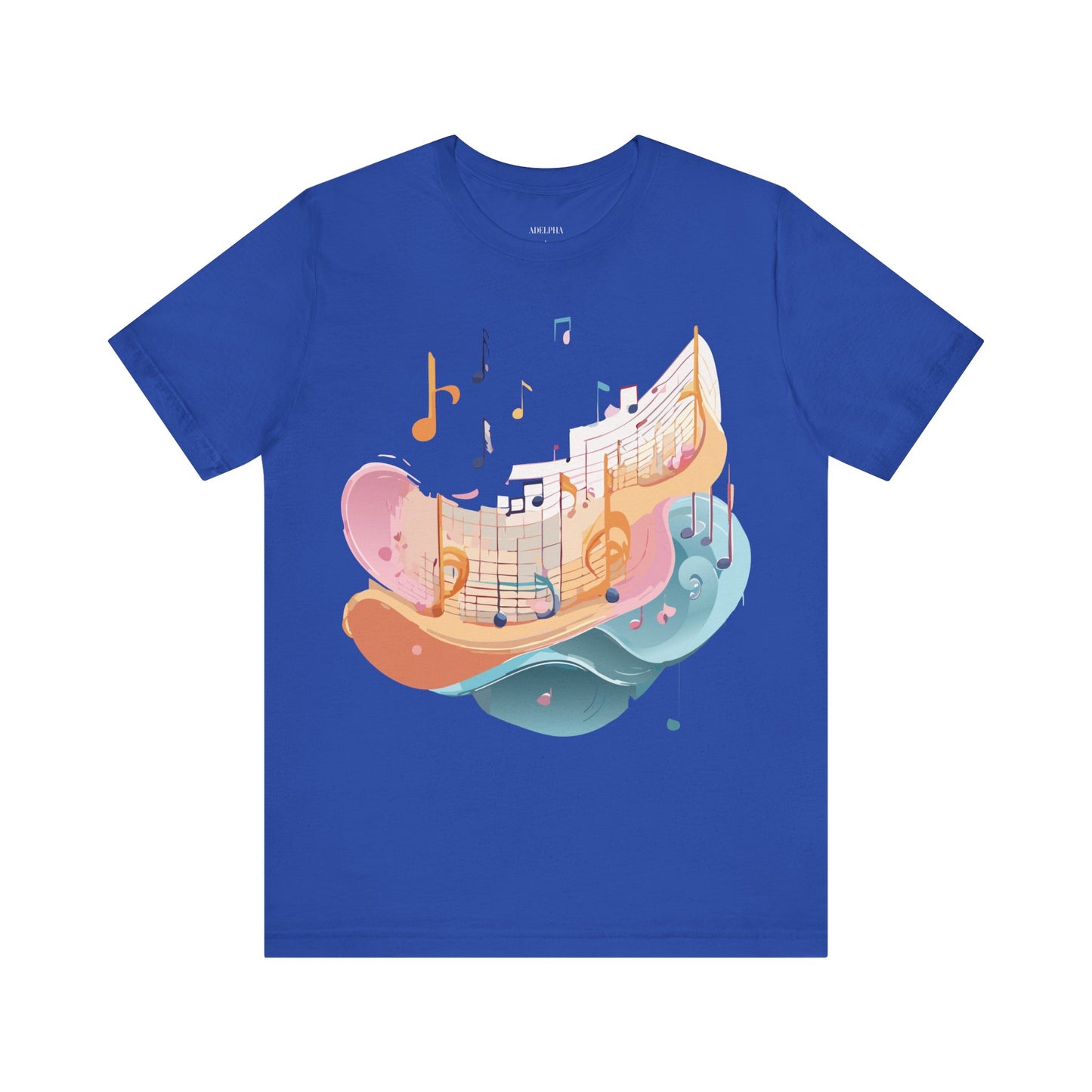 Natural Cotton Tee Shirt - Music Collection