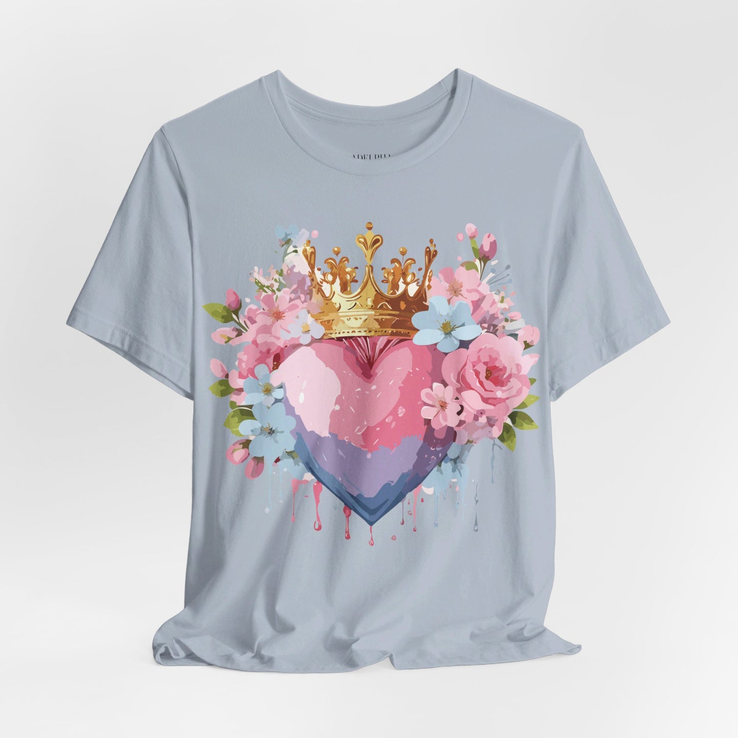 Natural Cotton Tee Shirt - Love story Collection