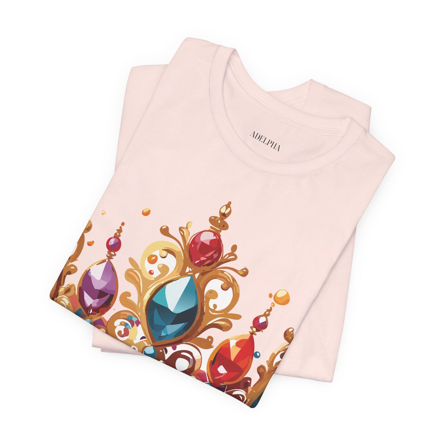 T-Shirt aus natürlicher Baumwolle – Queen Collection