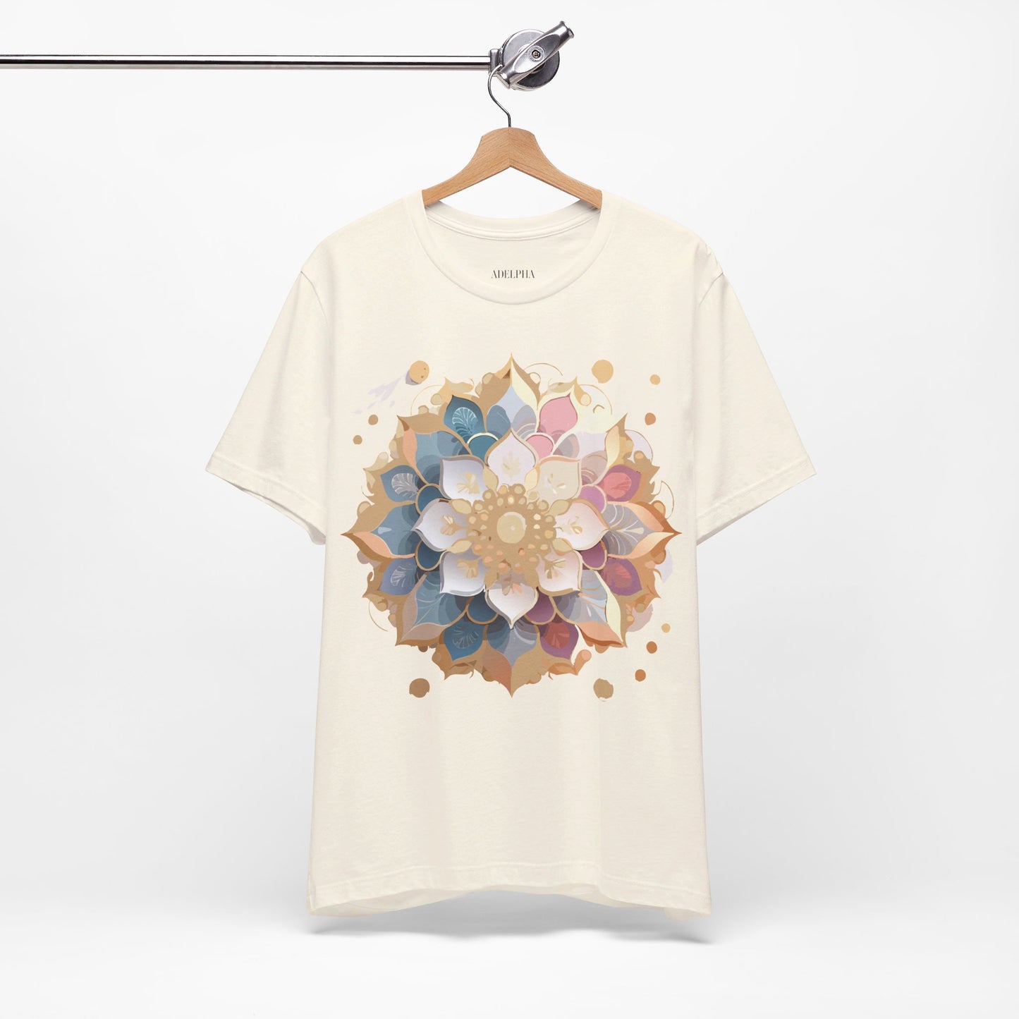 T-Shirt aus natürlicher Baumwolle – Medallion-Kollektion