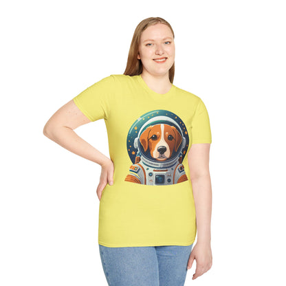 Dog Shirt Unisex Animal Print Tee Softstyle Short Sleeve Tee