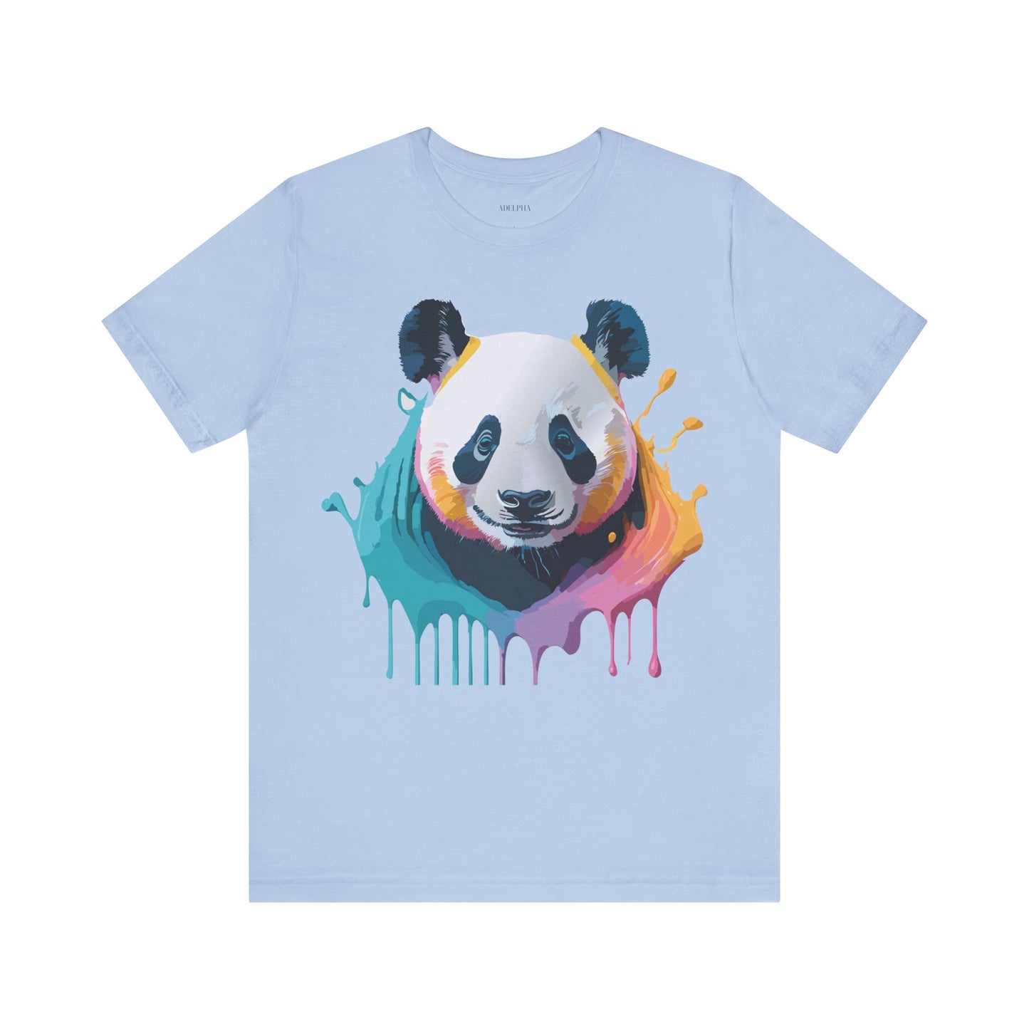 T-Shirt aus natürlicher Baumwolle mit Panda