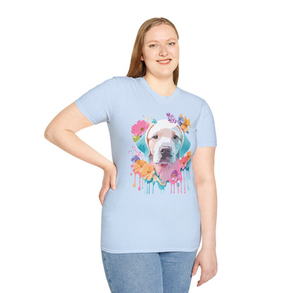 Dog Shirt Unisex Animal Tee Softstyle Gildan 64000 Short Sleeve Tee