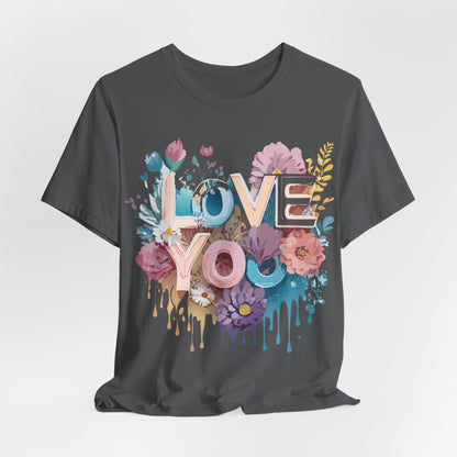 Natural Cotton Tee Shirt - Love Story Collection Printify