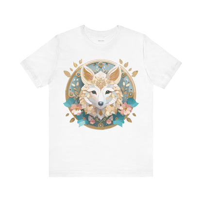 Natural Cotton Tee Shirt - Medallion Collection Printify