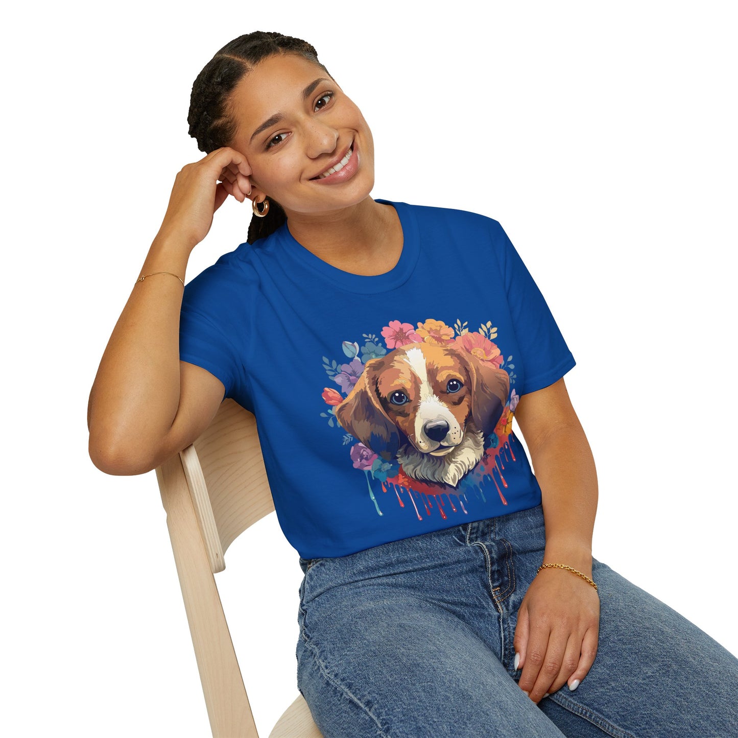 Dog Shirt, Shirt with Dog, Animal Tee, Shirt with Animals