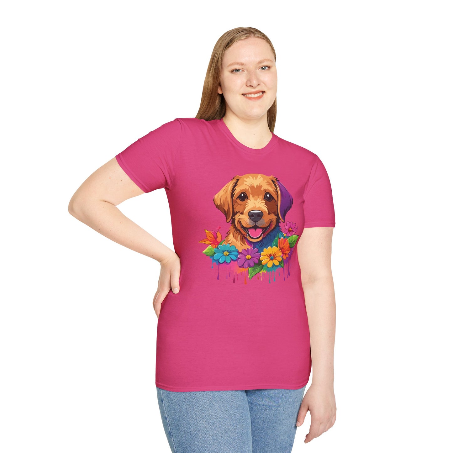 Dog Shirt, Shirt with Dog, Animal Tee, Shirt with Animals