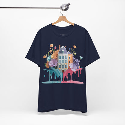 Tourist Shirt, Shirt with Amsterdam - ADELPHA