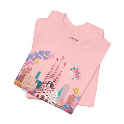Tourist Shirt, Shirt with Barcelona - ADELPHA
