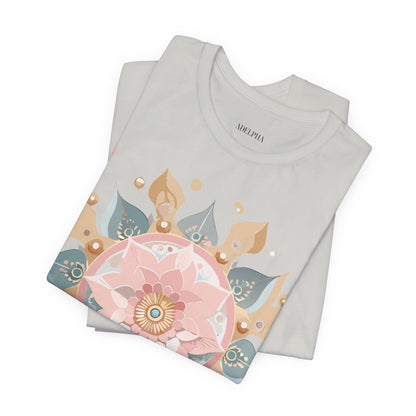 Natural Cotton Tee Shirt - Medallion Collection Printify