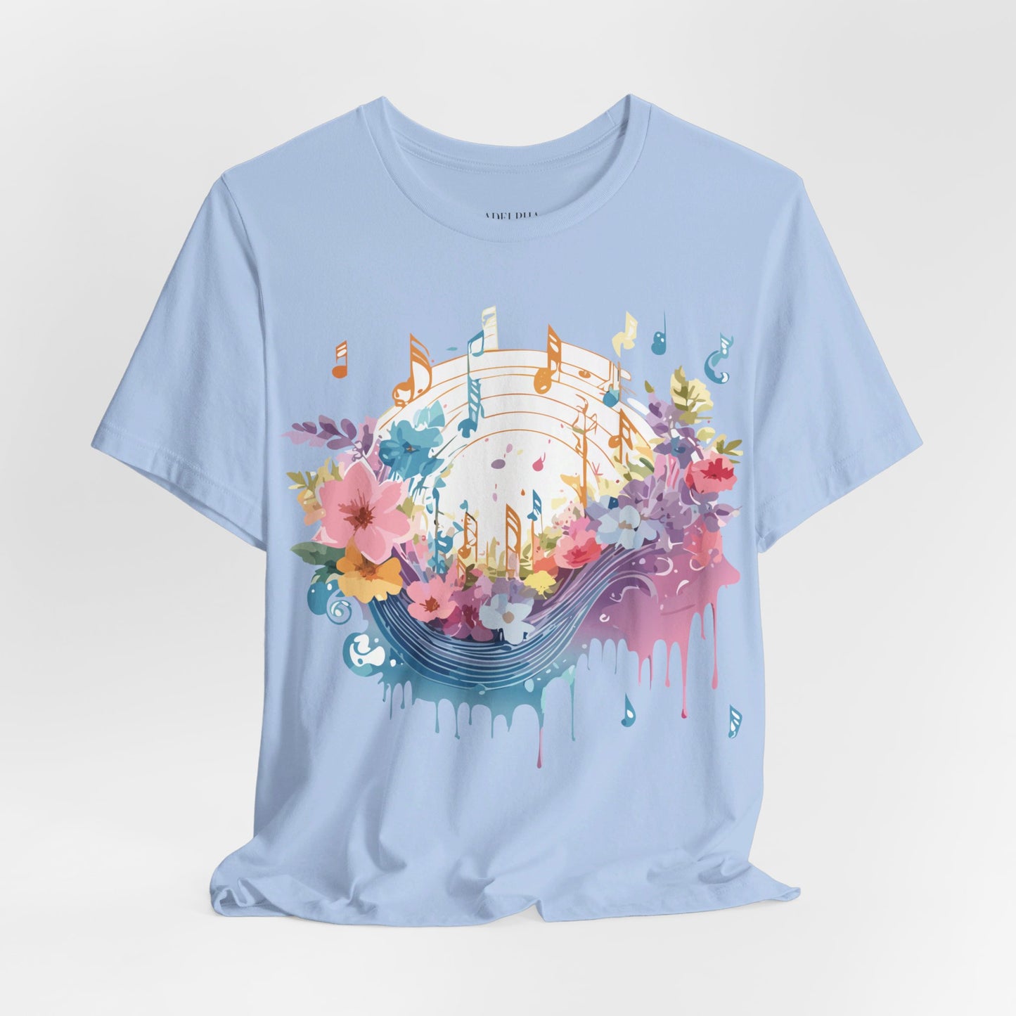 T-shirt en coton naturel - Collection Musique