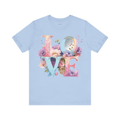 Natural Cotton Tee Shirt - Love story Collection Printify