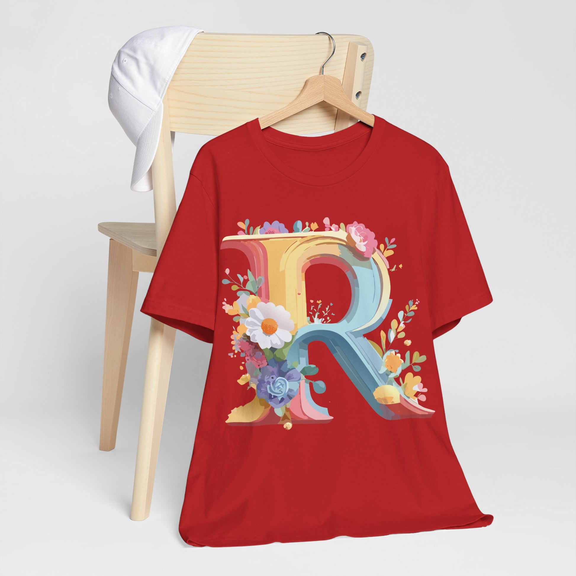 Letter Shirt, Letter R Shirt - ADELPHA