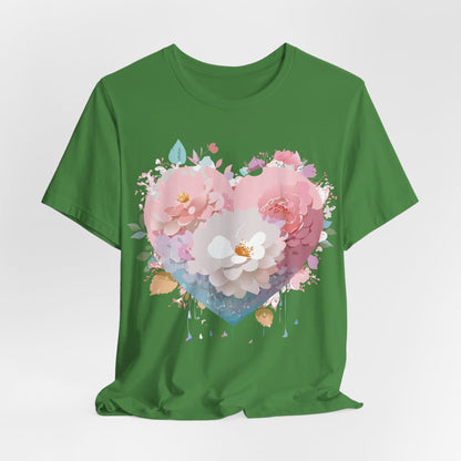 Natural Cotton Tee Shirt - Love Story Collection Printify