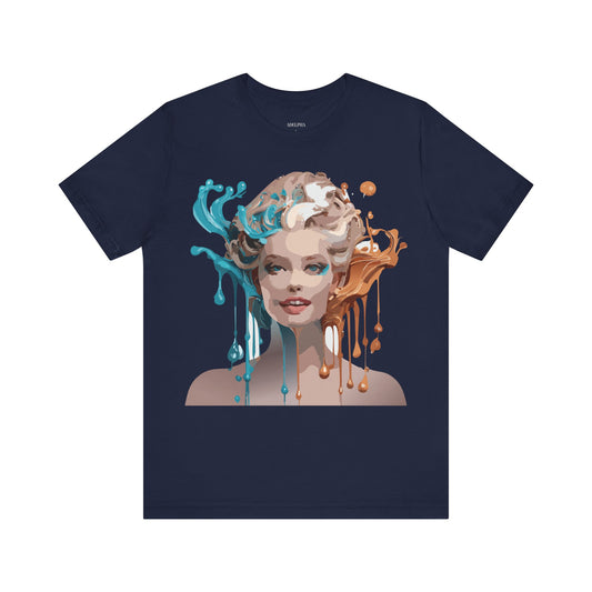 T-shirt en coton naturel - Collection Queen