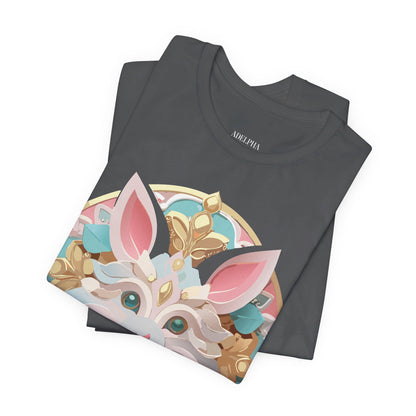 Natural Cotton Tee Shirt - Medallion Collection Printify
