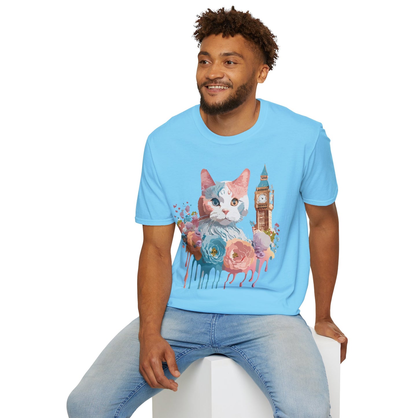 Cat Shirt, Shirt with Cat, Cats Tee, Kitten Tee