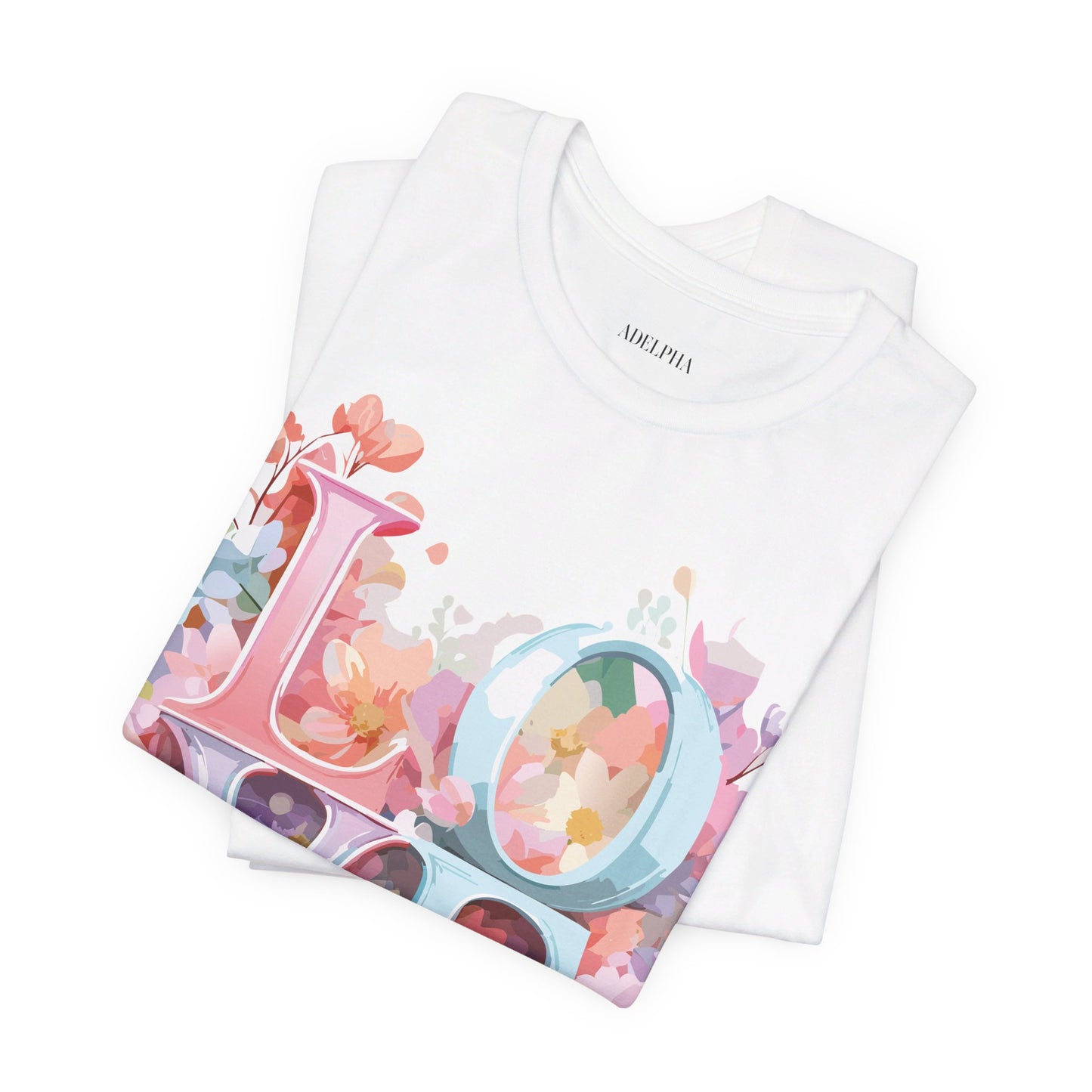 T-shirt en coton naturel - Collection Love story