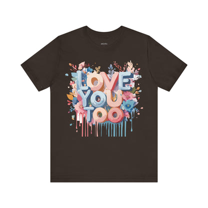 Natural Cotton Tee Shirt - Love Story Collection Printify