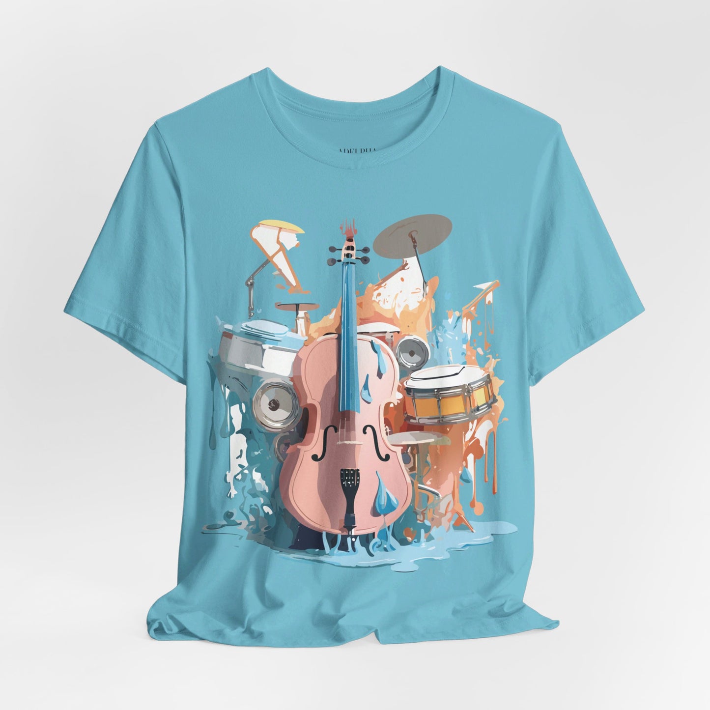 Natural Cotton Tee Shirt - Music collection