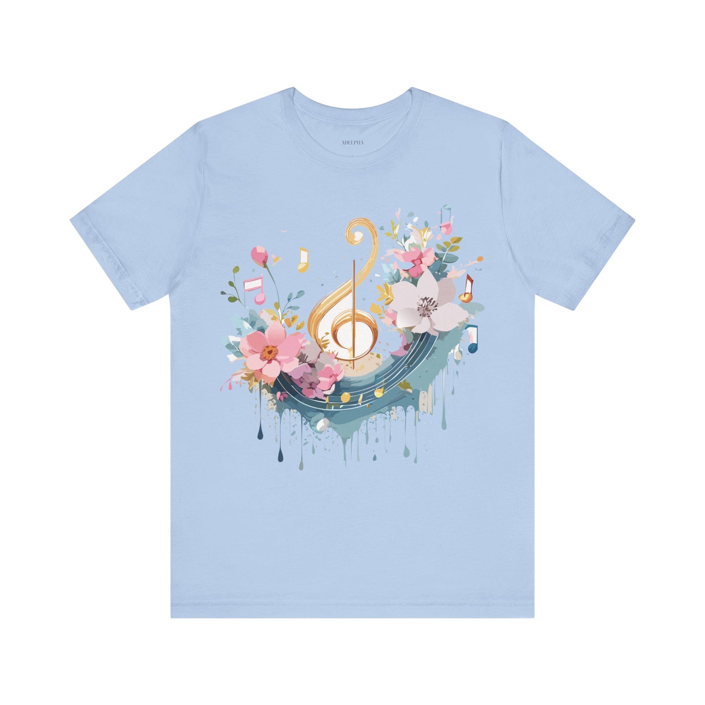 T-shirt en coton naturel - Collection Musique