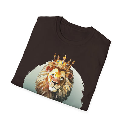 Unisex Lion Shirt Animal Tee Softstyle Gildan 64000 100 Percent Cotton Tee