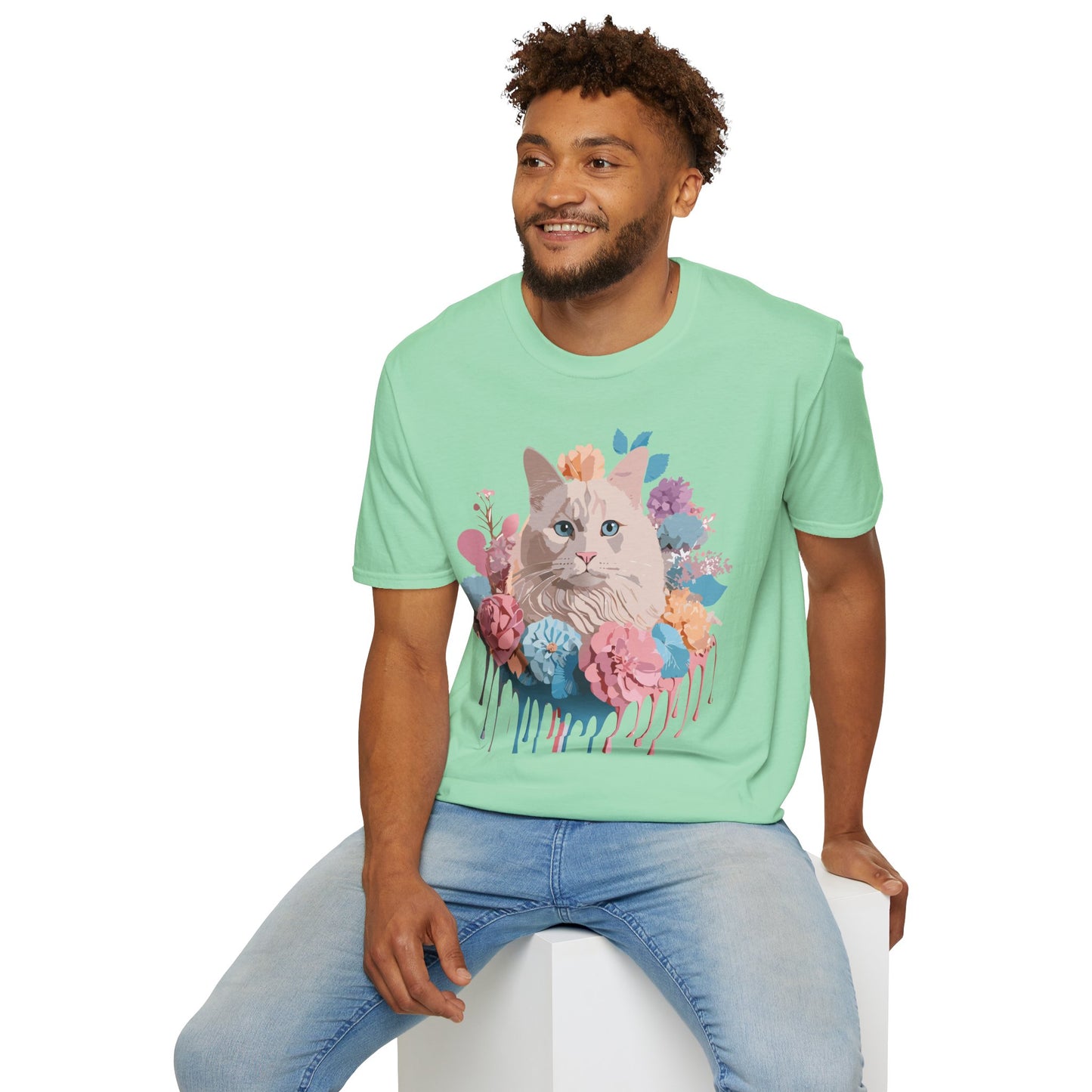 Cat Shirt, Shirt with Cat, Cats Tee, Kitten Tee