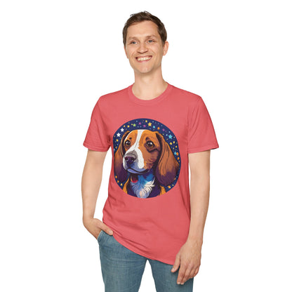 Dog Shirt Unisex Animal Tee Gildan Softstyle 64000 Short Sleeve