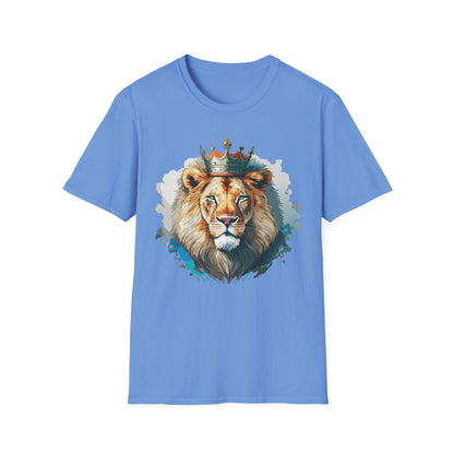 Lion Shirt Unisex Animal Tee Softstyle 64000 100 Percent Ring Spun Cotton