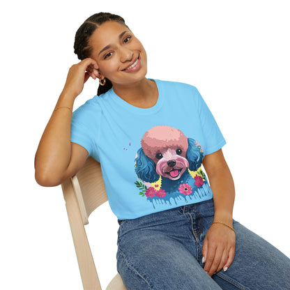 Dog Shirt Unisex Animal Tee Gildan Softstyle 64000 100 Percent Cotton