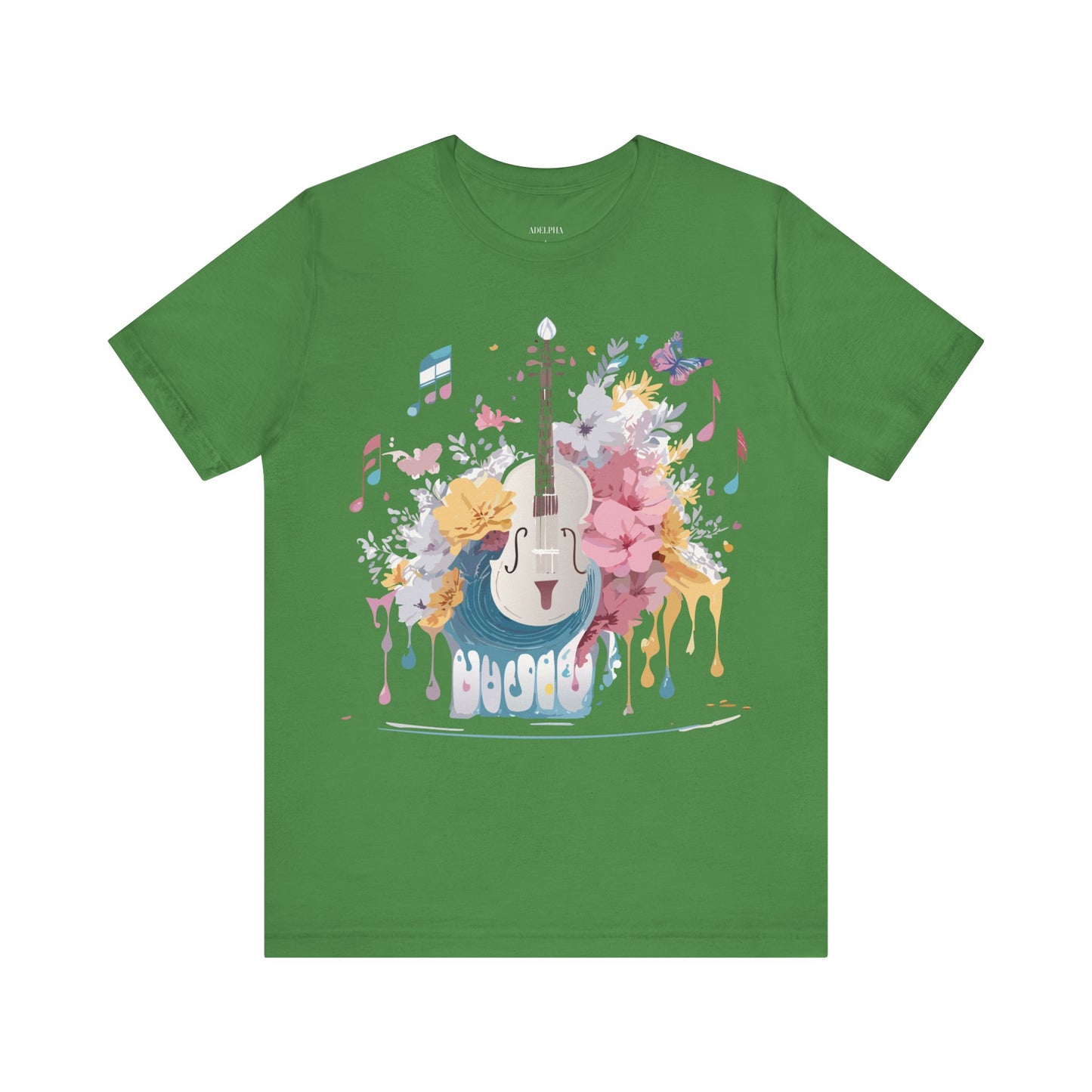 Natural Cotton Tee Shirt - Music Collection