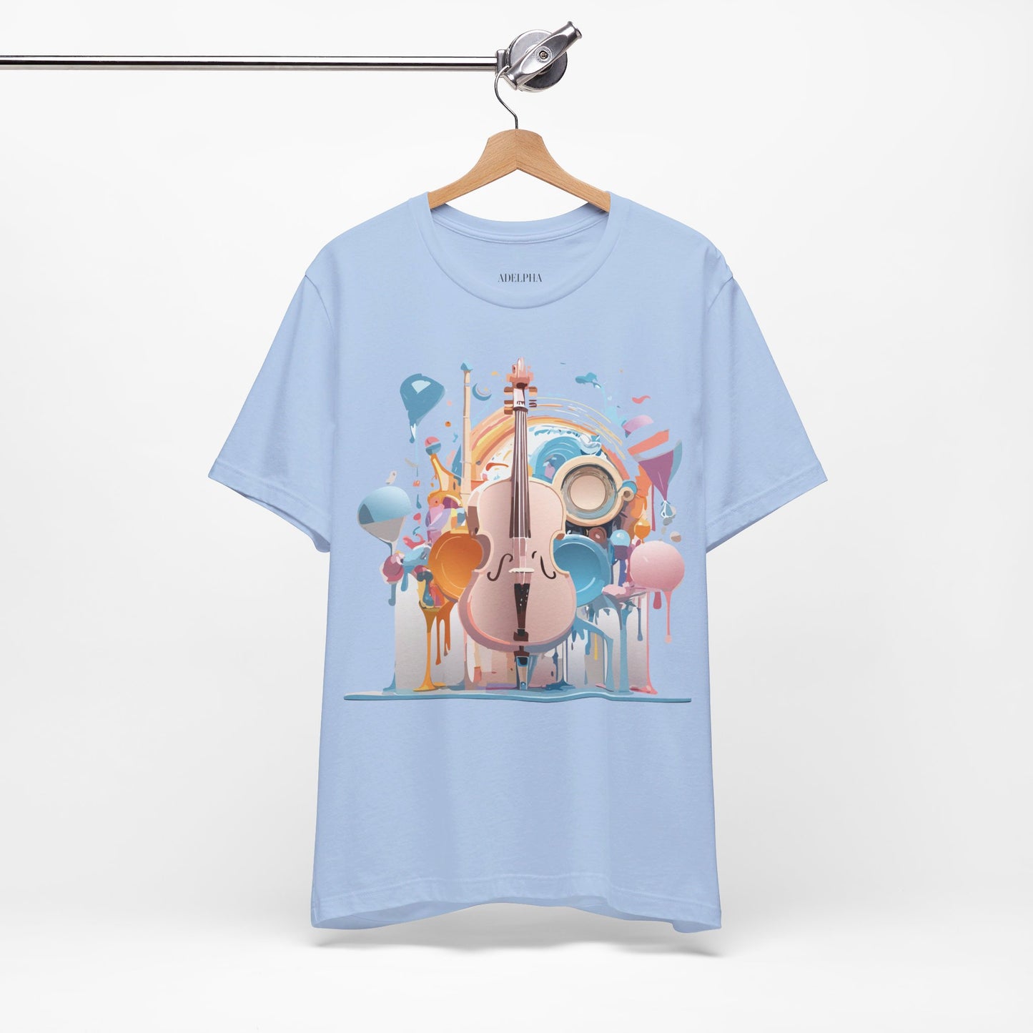 Natural Cotton Tee Shirt - Music collection