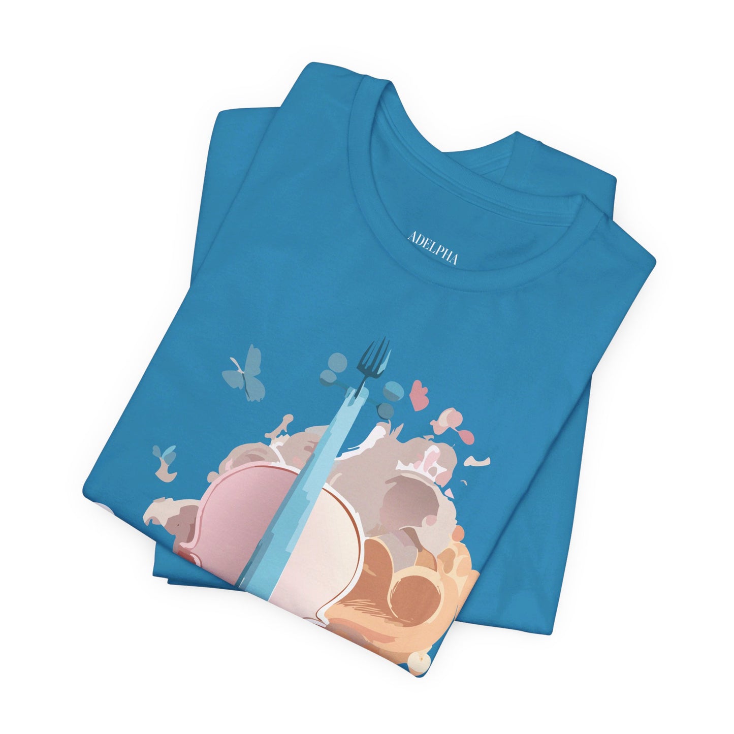 T-shirt en coton naturel - Collection Musique