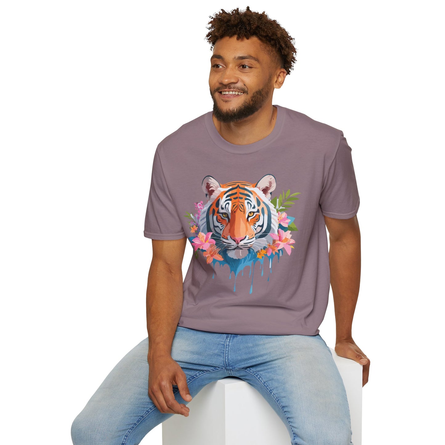 Tiger Shirt, Shirt with Tiger, Animal Tee, Shirt with Animals